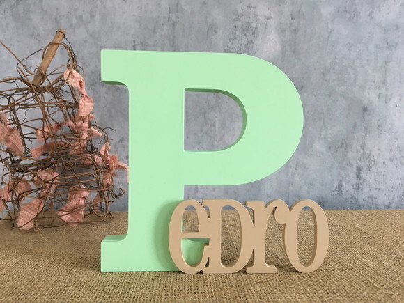 Letras Decorativas em MDF PERSONALIZADO 18cm