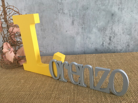 Letras Decorativas em MDF PERSONALIZADO 18cm