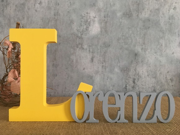 Letras Decorativas em MDF PERSONALIZADO 18cm