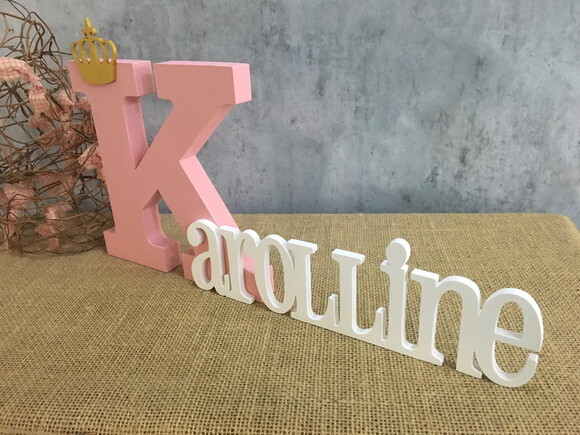 Letras Decorativas em MDF PERSONALIZADO 18cm