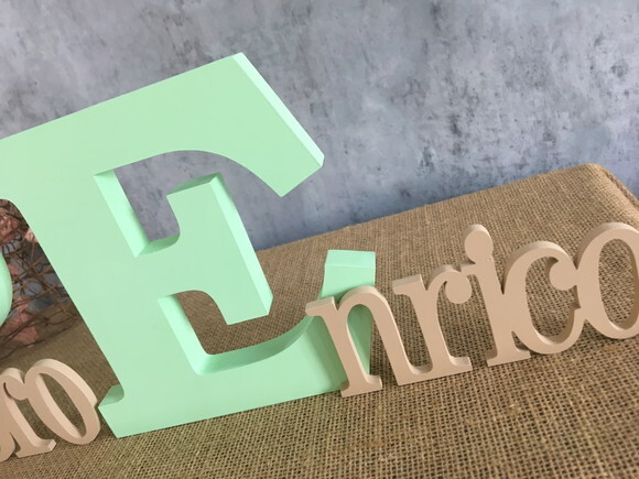 Letras Decorativas em MDF PERSONALIZADO 18cm