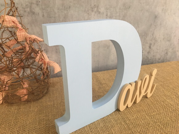 Letras Decorativas em MDF PERSONALIZADO 18cm