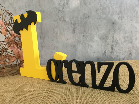 Letras Decorativas em MDF PERSONALIZADO 18cm
