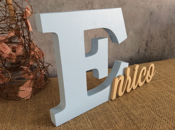 Letras Decorativas em MDF PERSONALIZADO 18cm