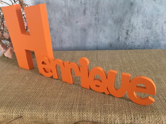Letras Decorativas em MDF PERSONALIZADO 18cm CH