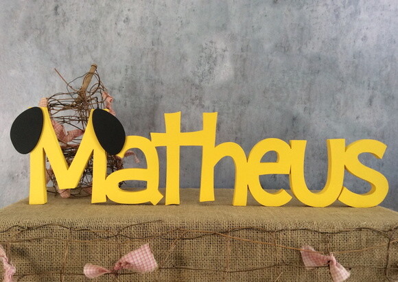 Letras Decorativas em MDF SNOOPY