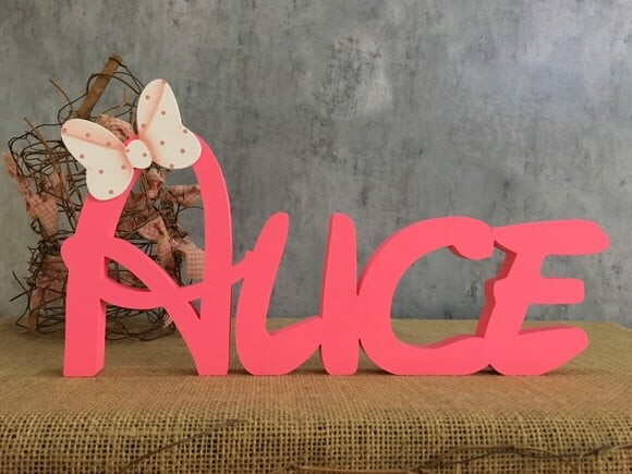 Letras Decorativas Festa Disney Minnie