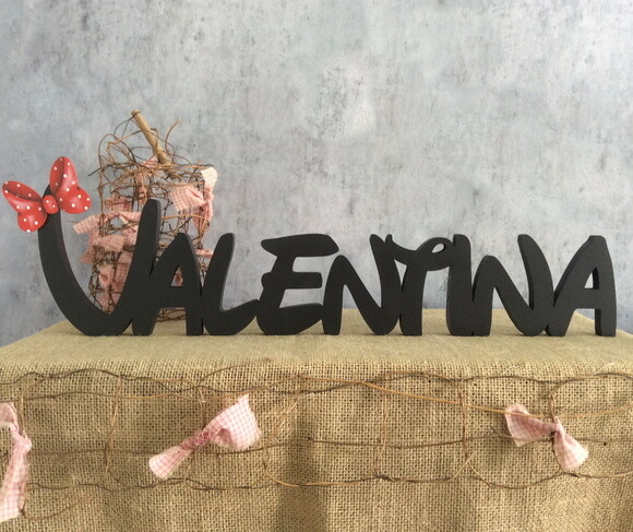Letras Decorativas Festa Disney MInnie