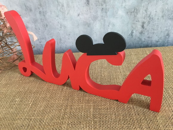 Letras Decorativas Festa Mickey