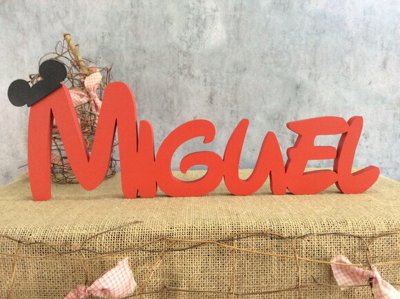 Letras Decorativas Festa Mickey