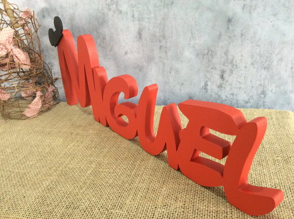 Letras Decorativas Festa Mickey