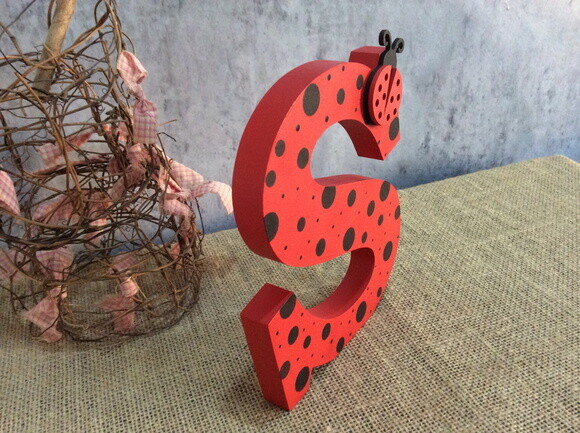 Letras Decorativas Lady Bug -Miraculous