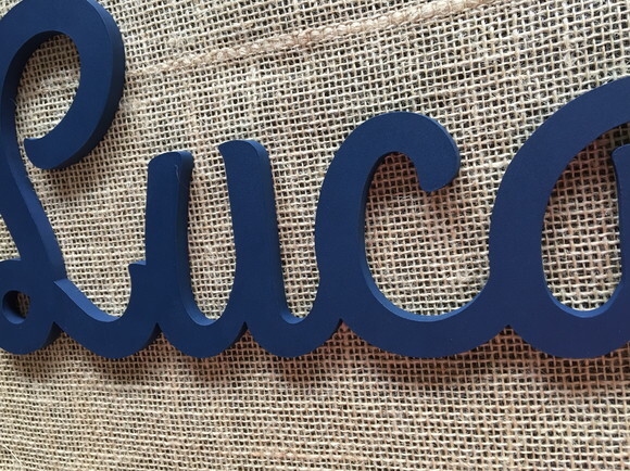 Letras Decorativas Nome de Parede