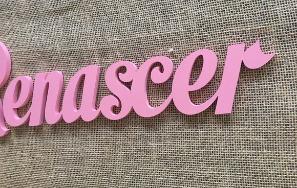 Letras Decorativas Nome De Parede