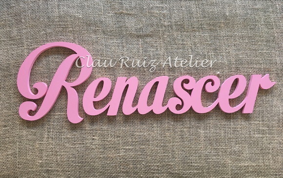 Letras Decorativas Nome De Parede