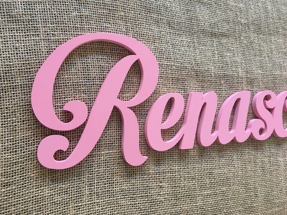 Letras Decorativas Nome De Parede