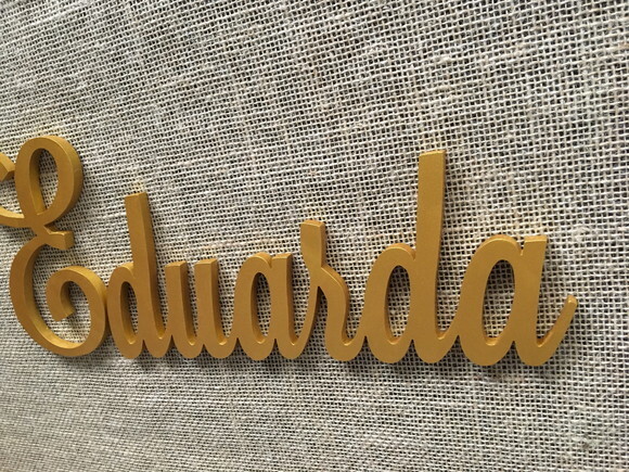 Letras Decorativas Nome De Parede
