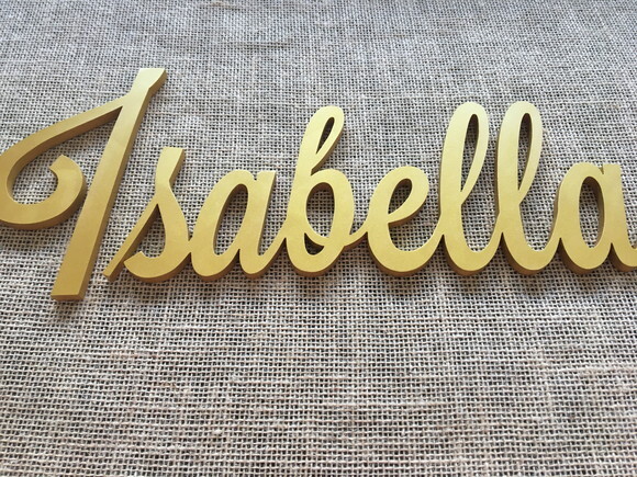 Letras Decorativas Nome De Parede