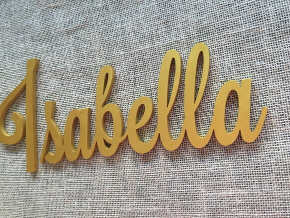 Letras Decorativas Nome De Parede