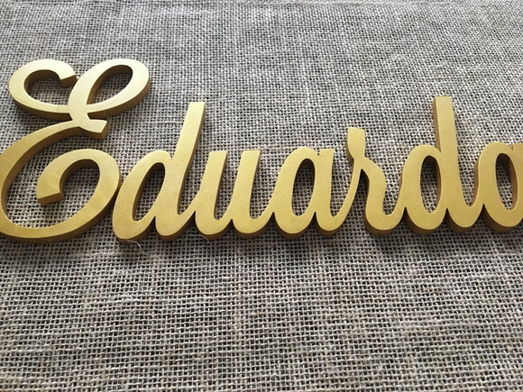 Letras Decorativas Nome De Parede