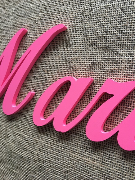Letras Decorativas Nome De Parede