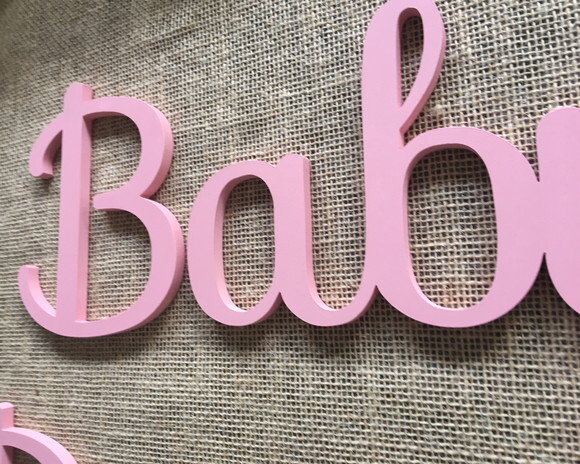 Letras Decorativas Nome De Parede