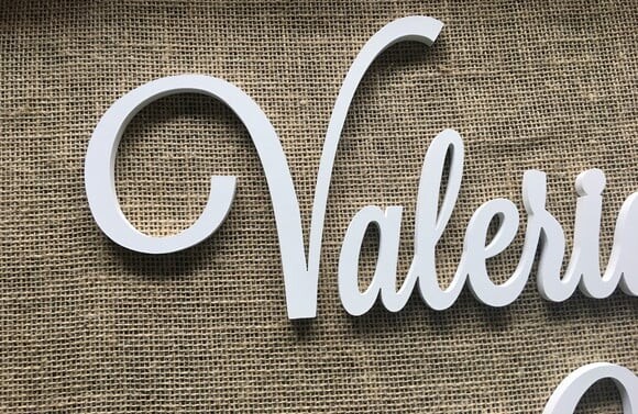Letras Decorativas Nome De Parede