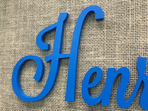 Letras Decorativas Nome De Parede
