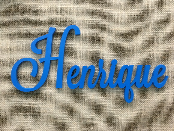 Letras Decorativas Nome De Parede