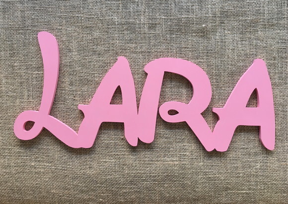 Letras Decorativas Nome De Parede