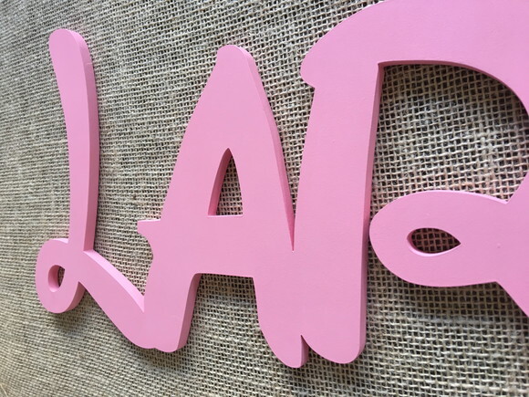 Letras Decorativas Nome De Parede