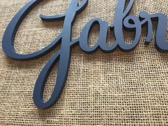 Letras Decorativas Nome De Parede