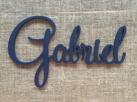 Letras Decorativas Nome De Parede