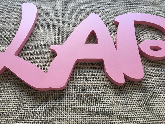 Letras Decorativas Nome De Parede