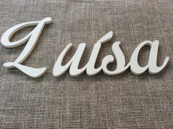 Letras Decorativas Nome De Parede
