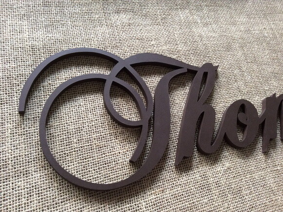 Letras Decorativas Nome De Parede