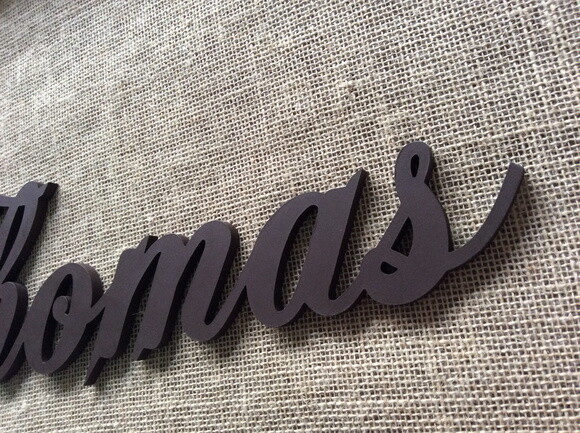Letras Decorativas Nome De Parede