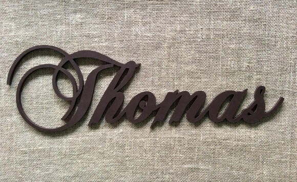 Letras Decorativas Nome De Parede