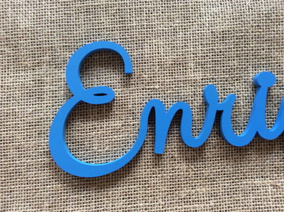 Letras Decorativas Nome De Parede