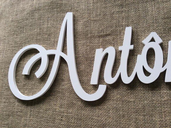 Letras Decorativas Nome De Paredel