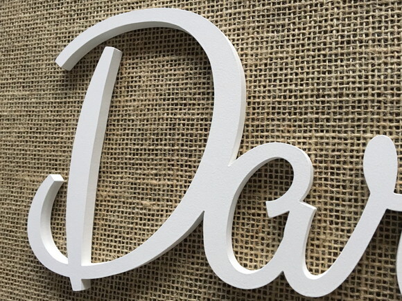 Letras Decorativas Nomes de Parede