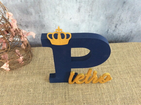 Letras Decorativas Nome Pequeno Príncipe