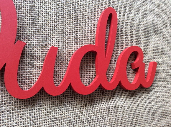 Letras Decorativas Nomes de Parede