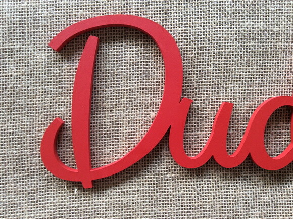 Letras Decorativas Nomes de Parede