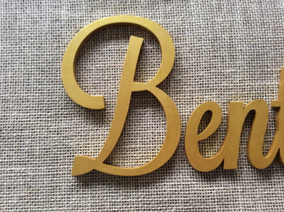 Letras Decorativas Nomes de Parede