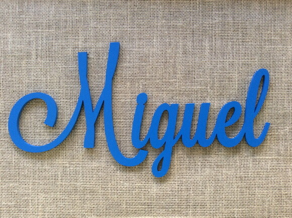 Letras Decorativas Nomes de Parede