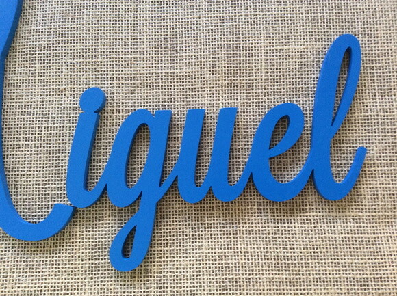 Letras Decorativas Nomes de Parede