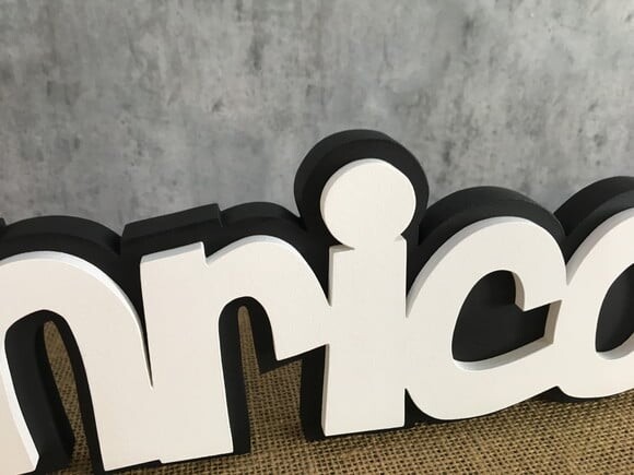 Letras Decorativas Nomes Sobreposição