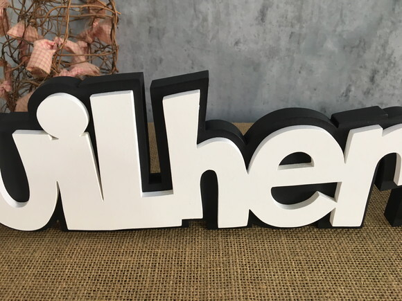 Letras Decorativas Nomes Sobreposição