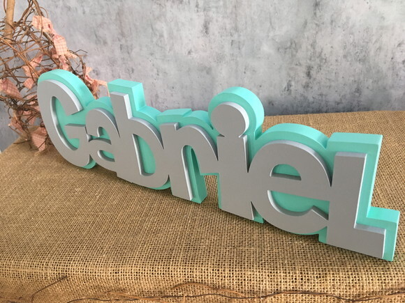Letras Decorativas Nomes Sobreposição